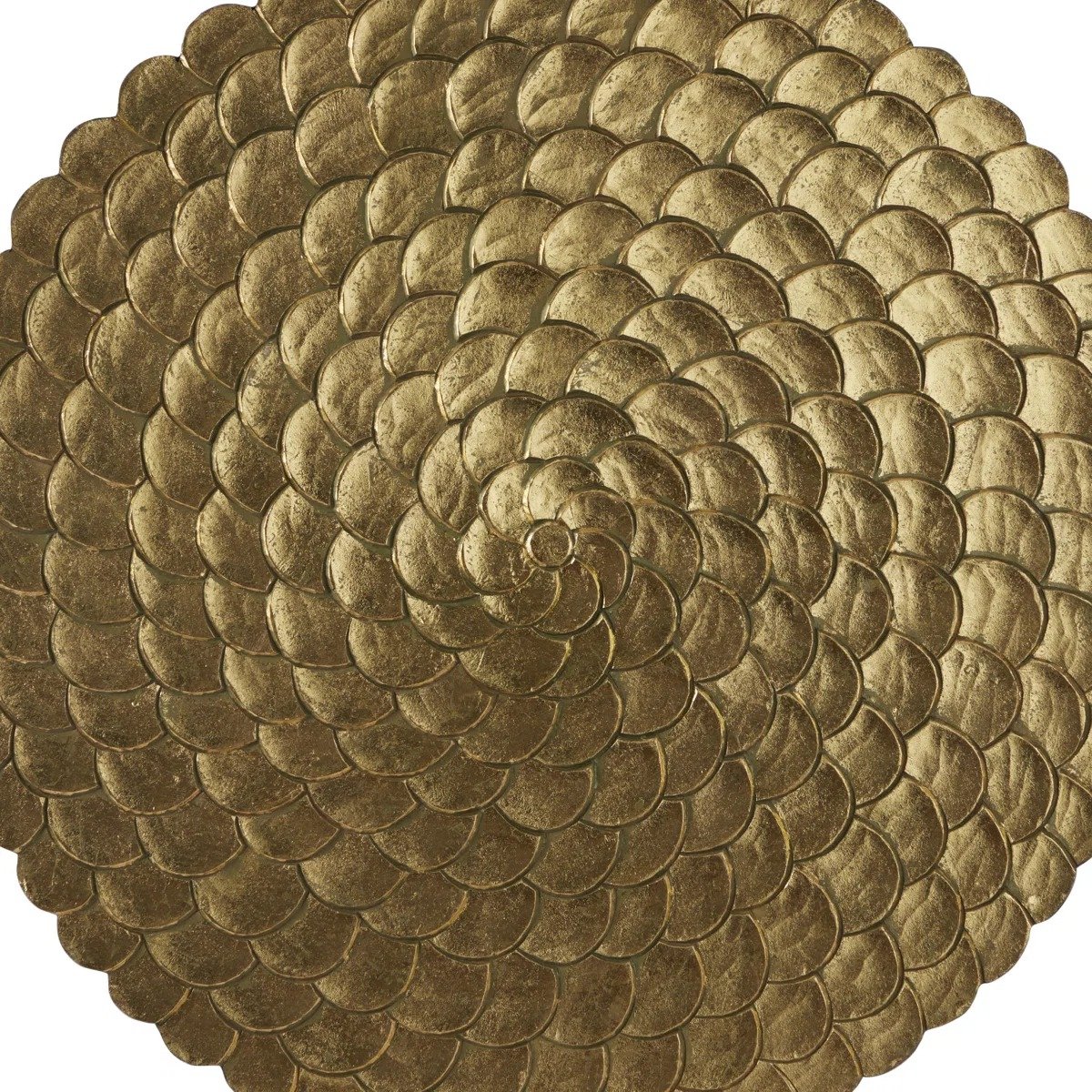 Wood Carved Radial Plate Wall Decor view 4